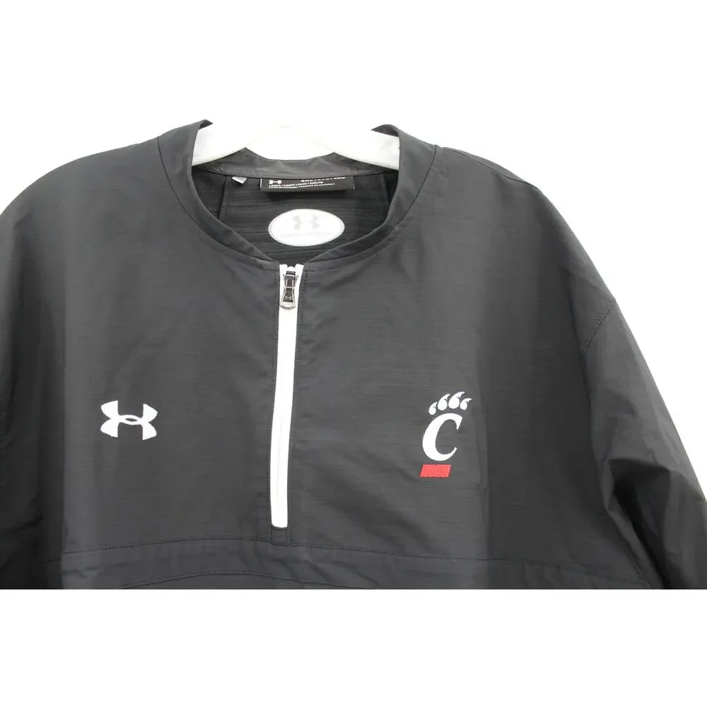 Under Armour Cincinnati Bearcats Coaches Sideline Jacket Size 3XL Black